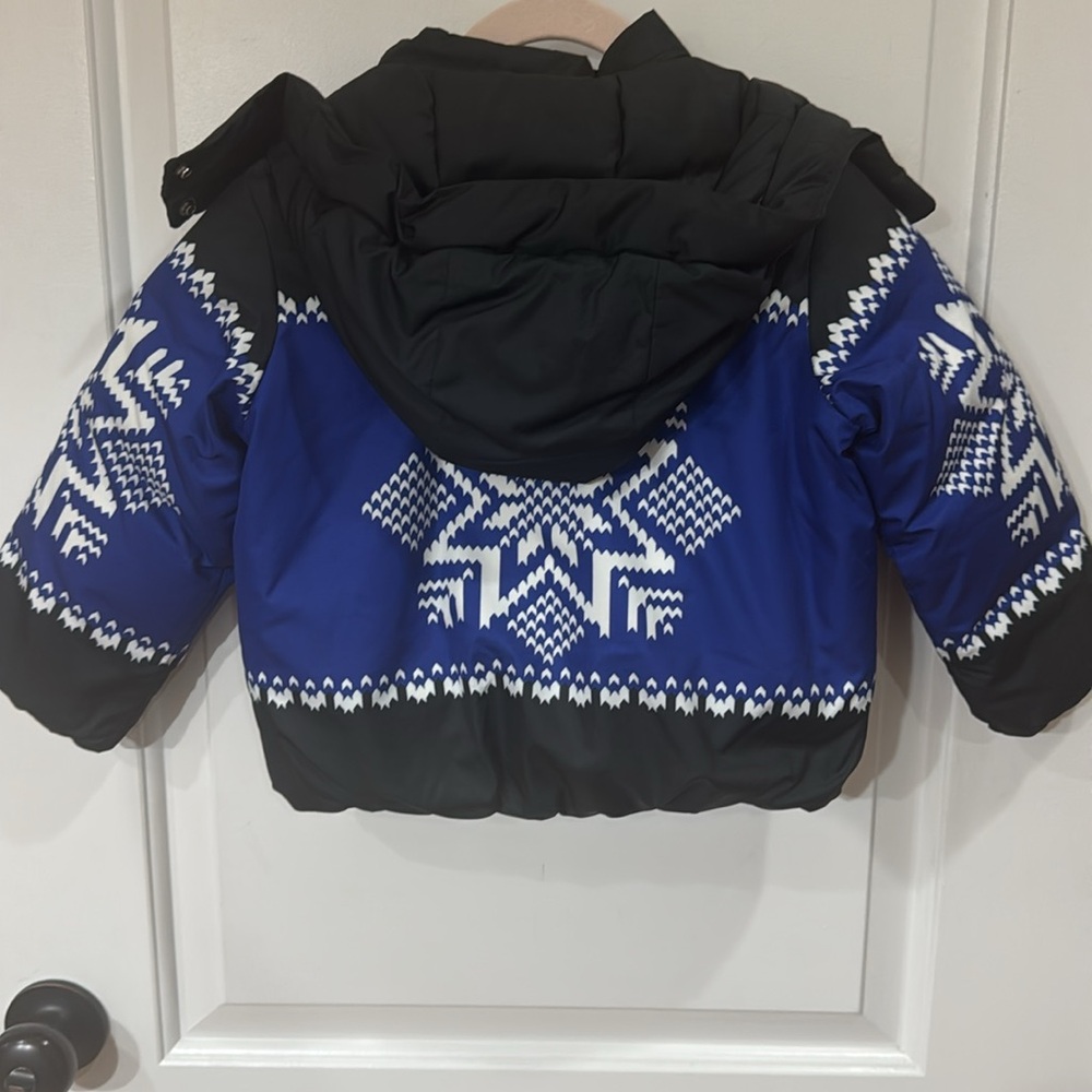 *NEW* RALPH LAUREN TODDLER GIRLS SNOWFLAKE PUFFER COAT JACKET 2T - Picture 6 of 10